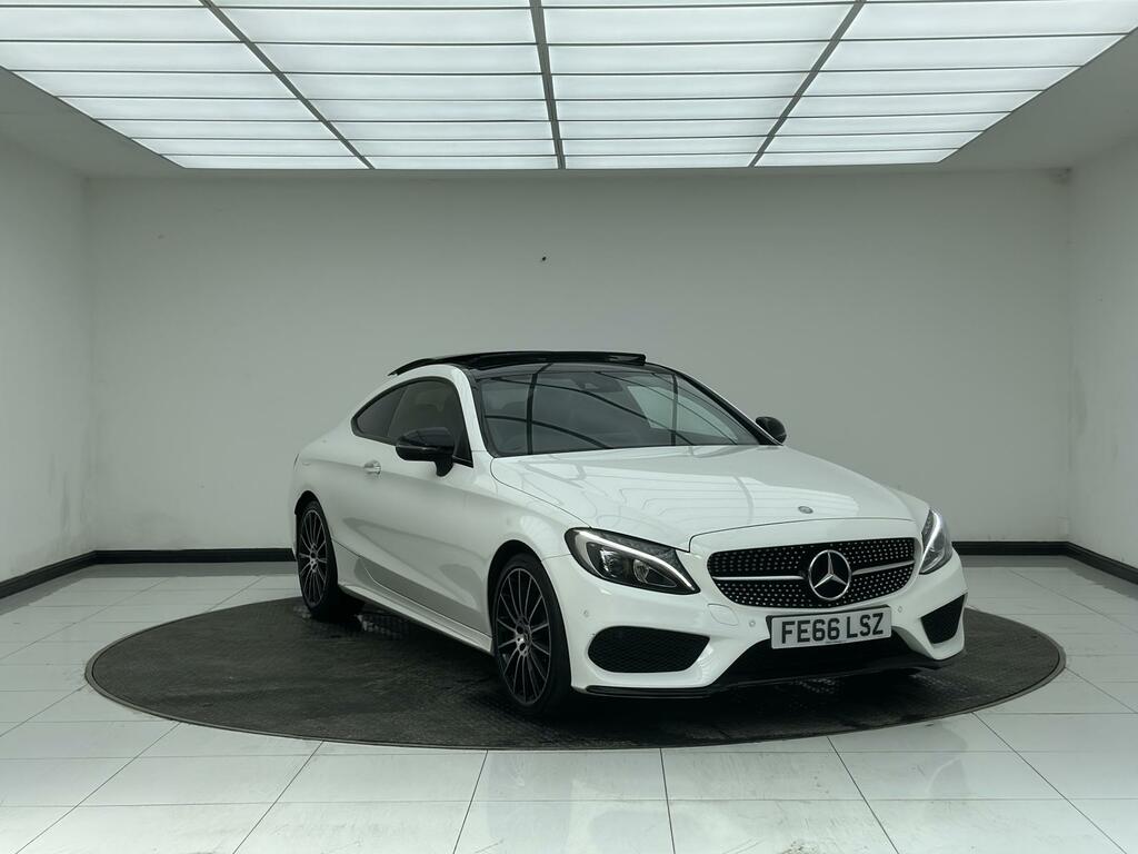 Mercedes-Benz C Class 2.1 C250d Amg Line Premium Plus Coupe White