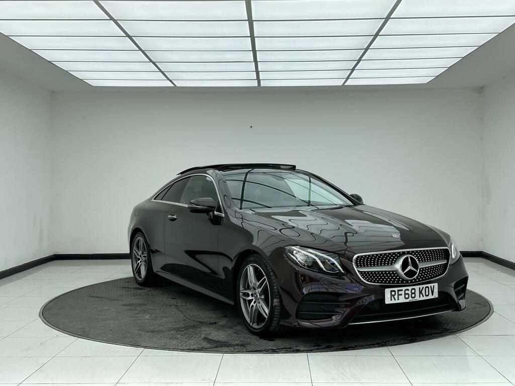 Mercedes-Benz E Class 2.0 E220d Amg Line Premium Coupe G-tr Red
