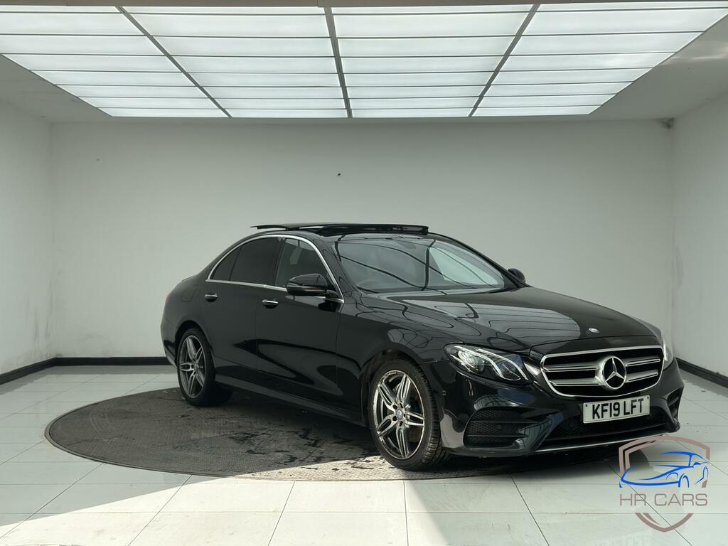 Mercedes-Benz E Class 2.0 E220d Amg Line Saloon G-tronic Eur Black