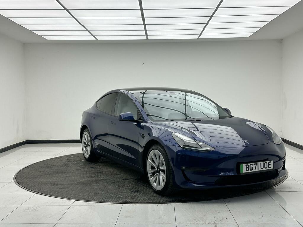 Tesla Model 3 Dual Motor Long Range Saloon 4 BG71UOE Blue