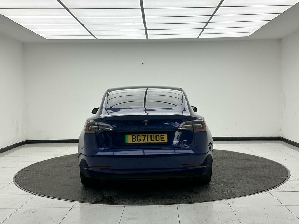 Tesla Model 3 Dual Motor Long Range Saloon 4 BG71UOE Blue #6