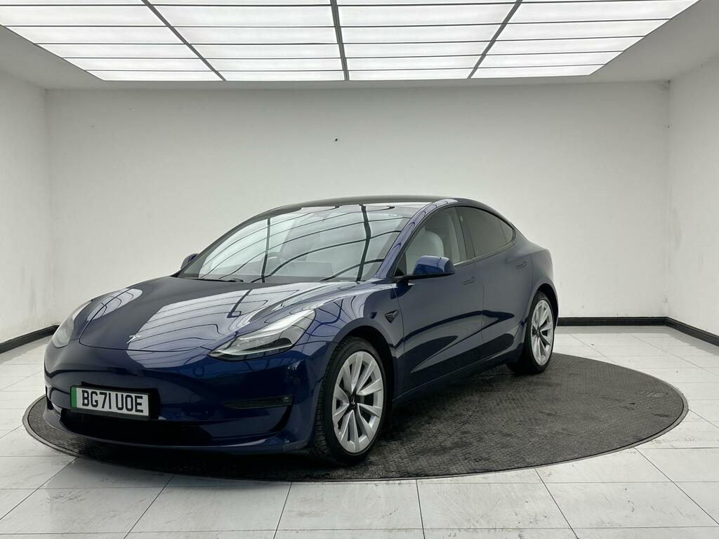 Tesla Model 3 Dual Motor Long Range Saloon 4 BG71UOE Blue #3