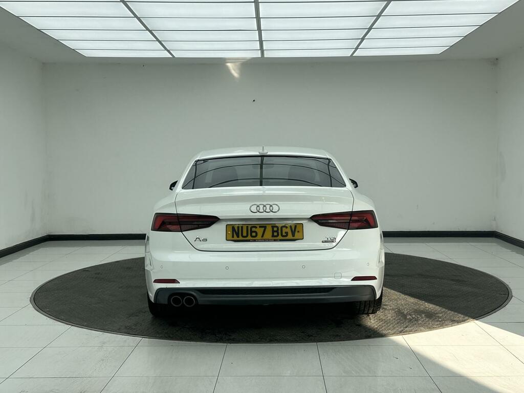 Audi A5 S Line NU67BGV White #6