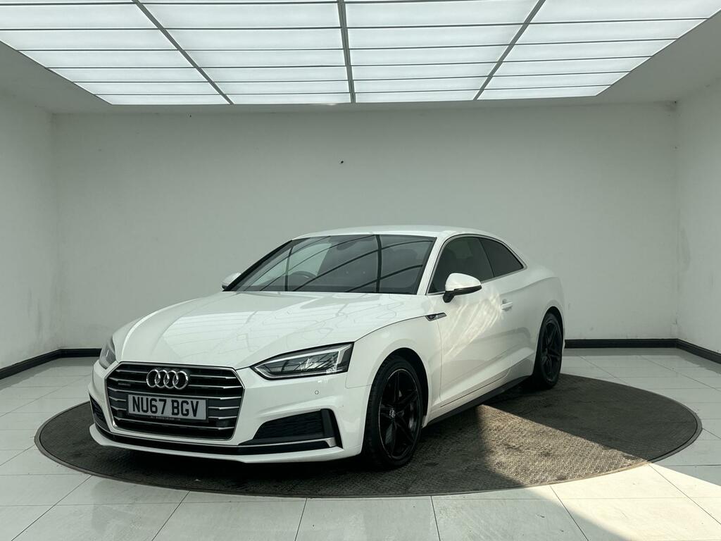 Audi A5 S Line NU67BGV White #3