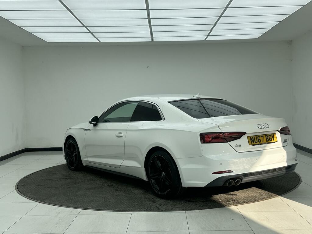 Audi A5 S Line NU67BGV White #5