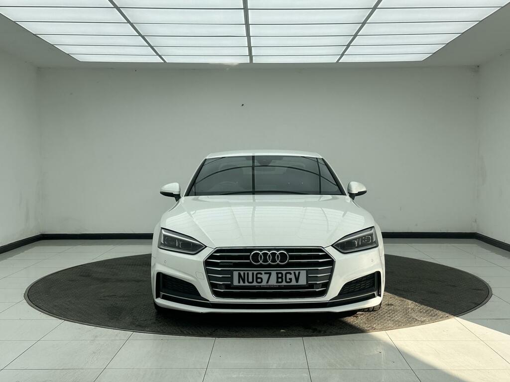 Audi A5 S Line NU67BGV White #2