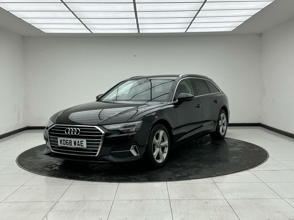 Audi A6 Avant Sport Black #3