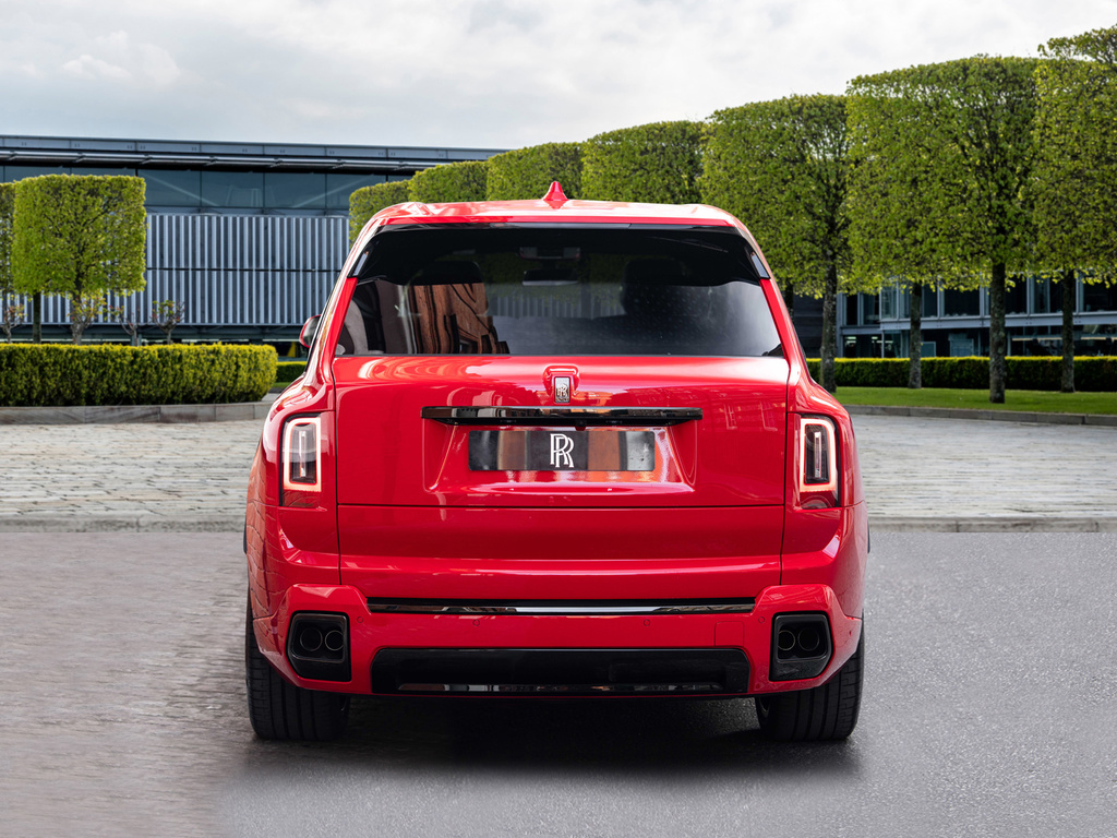 Rolls-Royce Cullinan Suv Red #6