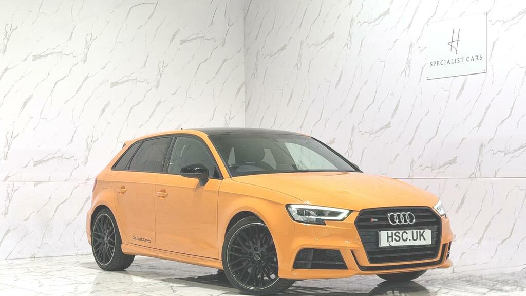 Audi S3 2.0 Tfsi Black Edition Sportback S Tron Orange