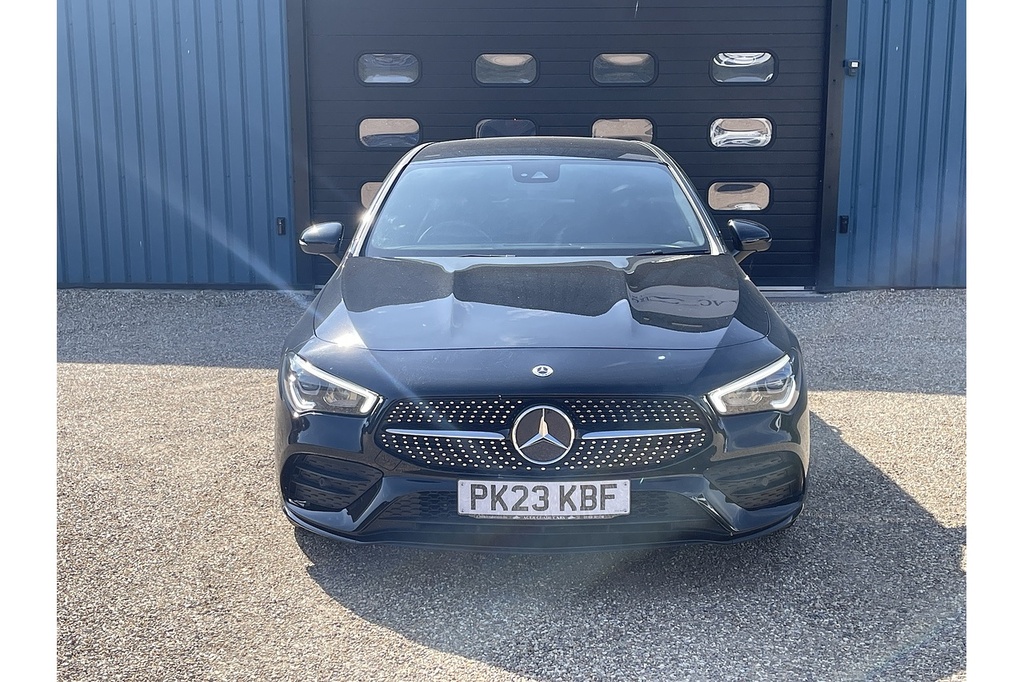 Mercedes-Benz CLA Class Cla200 Amg Line 2023 U2617 Ulez PK23KBF Black #3