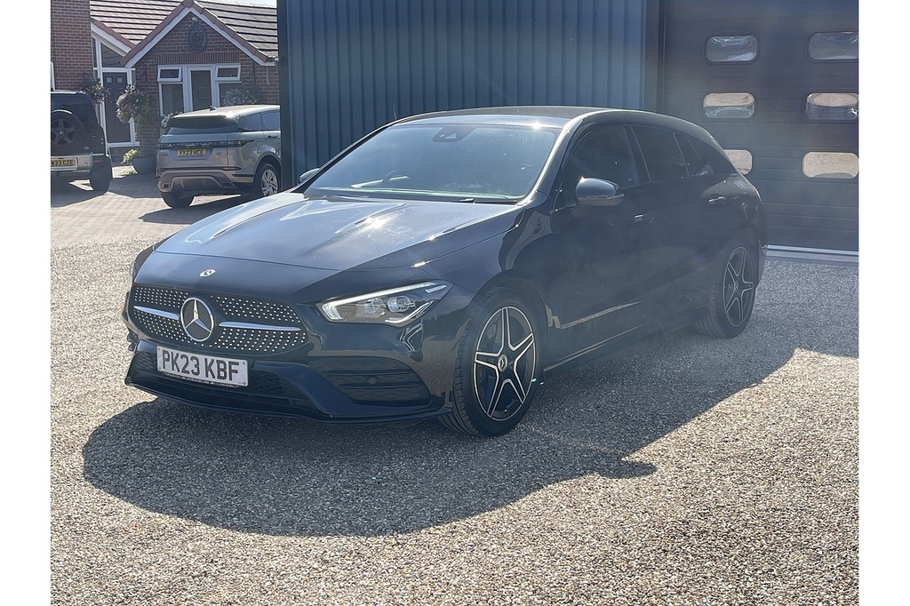 Mercedes-Benz CLA Class Cla200 Amg Line 2023 U2617 Ulez PK23KBF Black #4