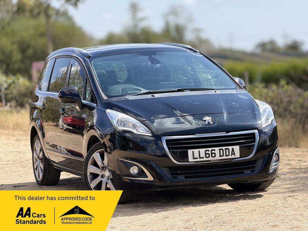 Peugeot 5008 1.6 Bluehdi Allure Eat Euro 6 Ss Black