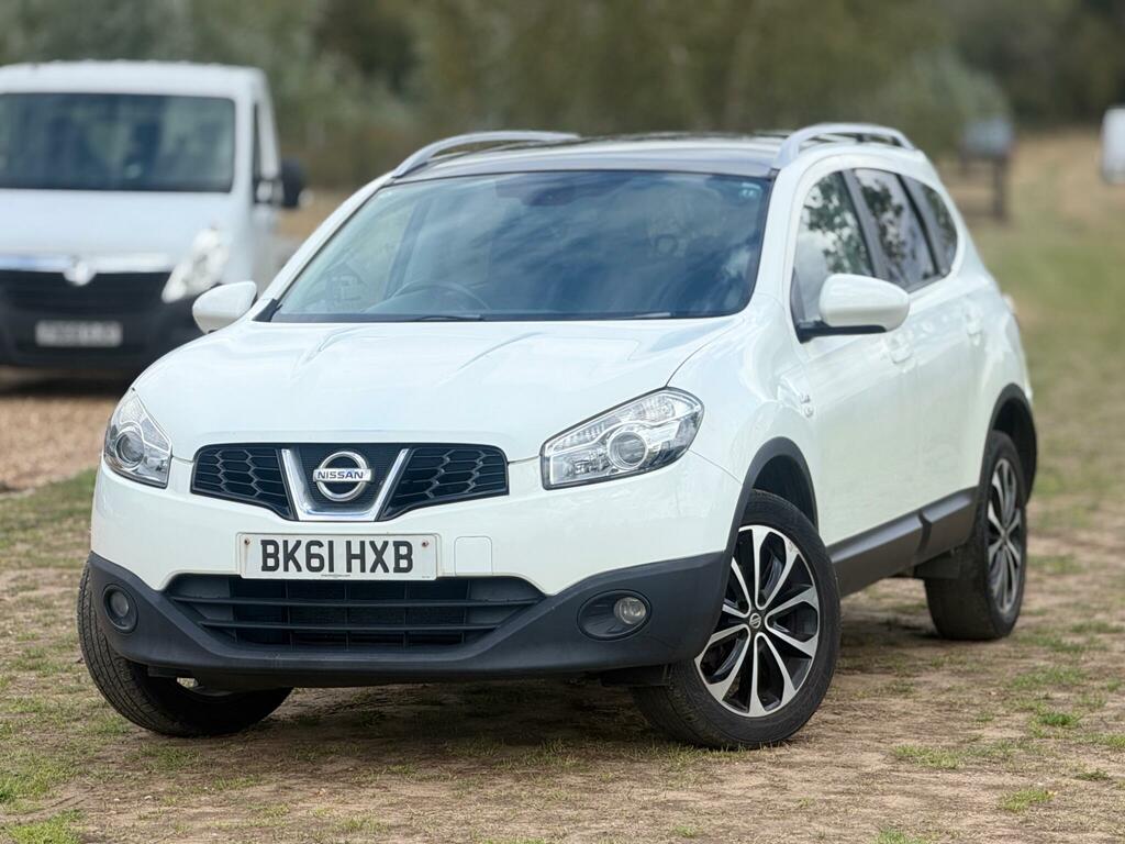 Nissan Qashqai+2 1.6 N-tec 2Wd Euro 5 White #3