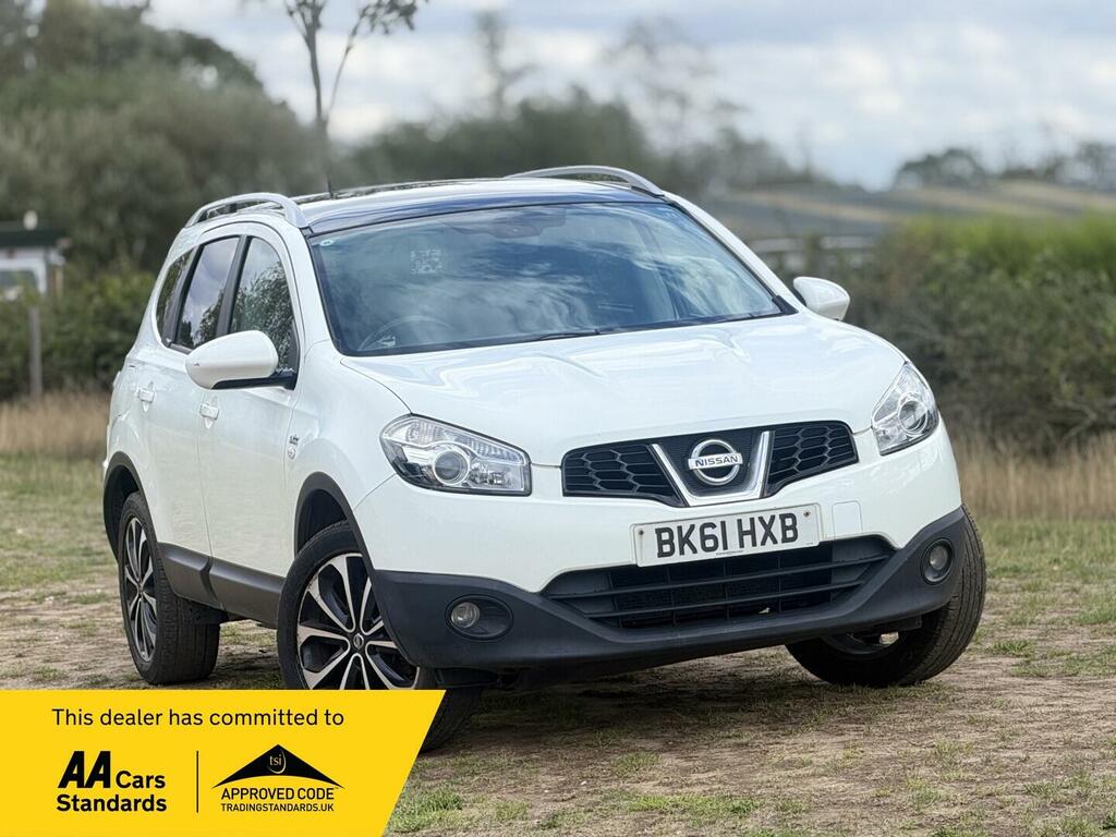 Nissan Qashqai+2 1.6 N-tec 2Wd Euro 5 White