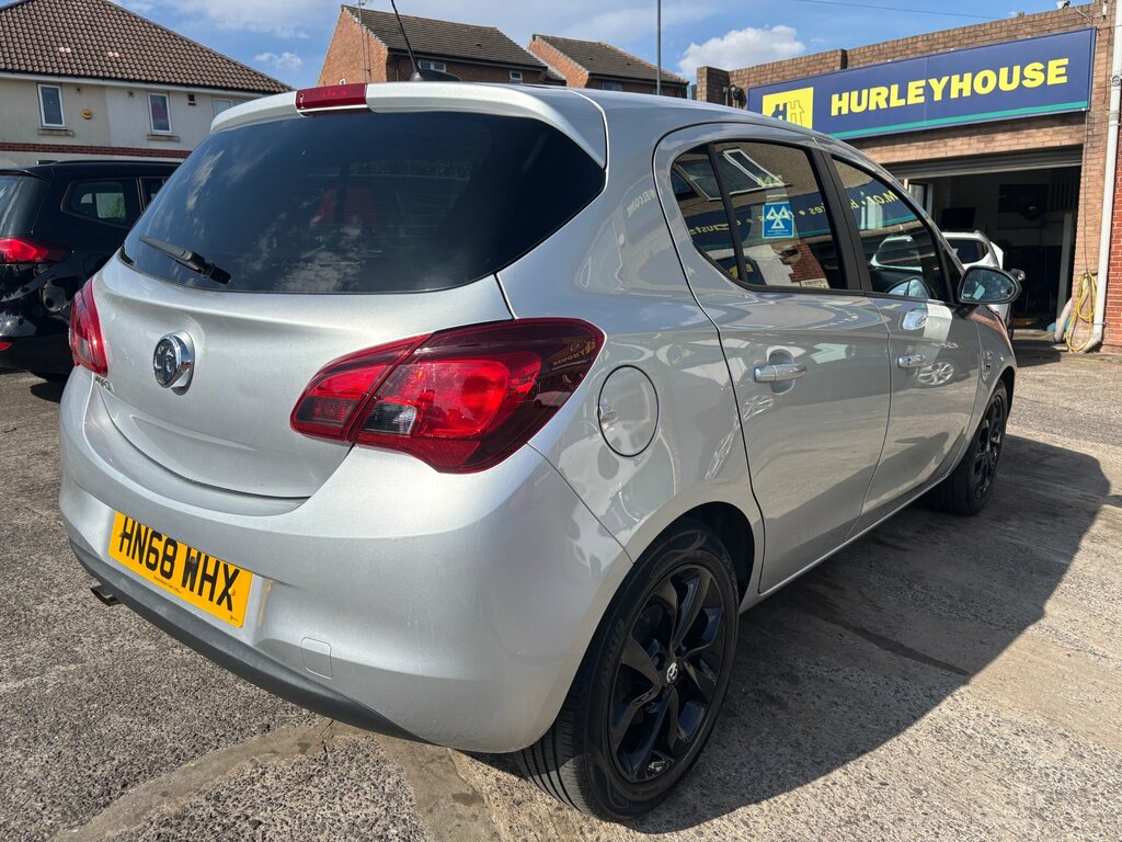 Vauxhall Corsa 1.4I Ecotec Griffin Hatchback Eu HN68WHX Silver #4