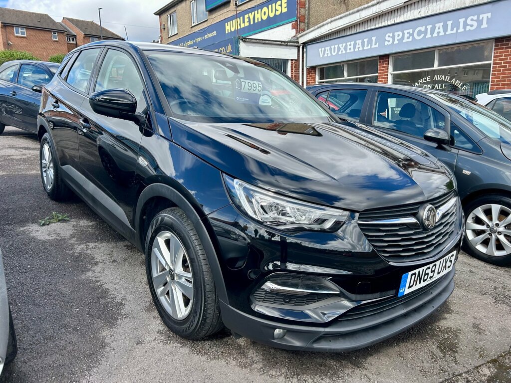 Vauxhall Grandland X 1.2 Turbo Gpf Se Suv Euro 6 Ss Black