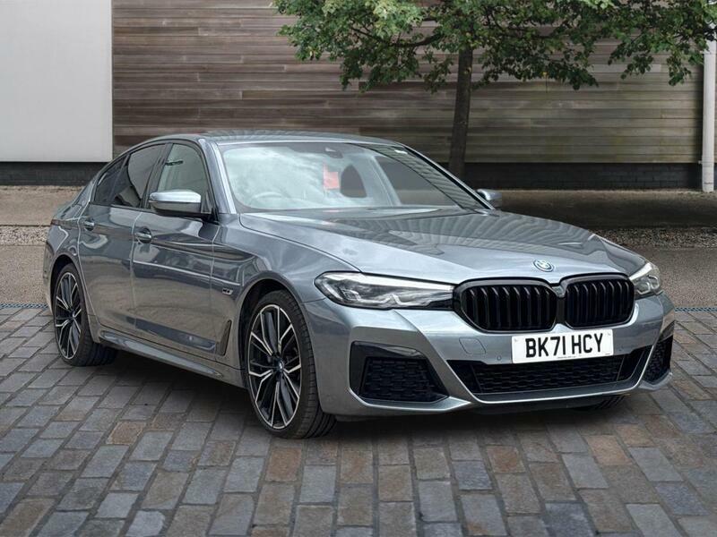 BMW 5 Series 2.0 530E 12Kwh M Sport Saloon Plug-in H Blue