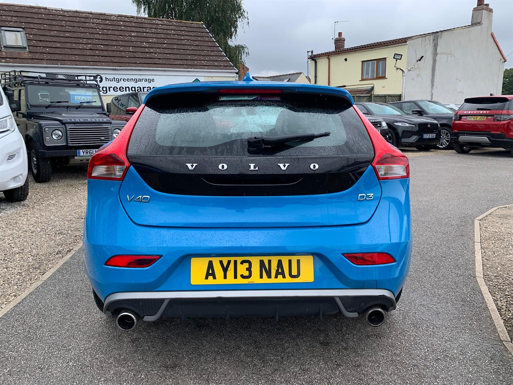 Volvo V40 2.0 D3 R-design Lux Nav Euro 5 Ss Blue #6