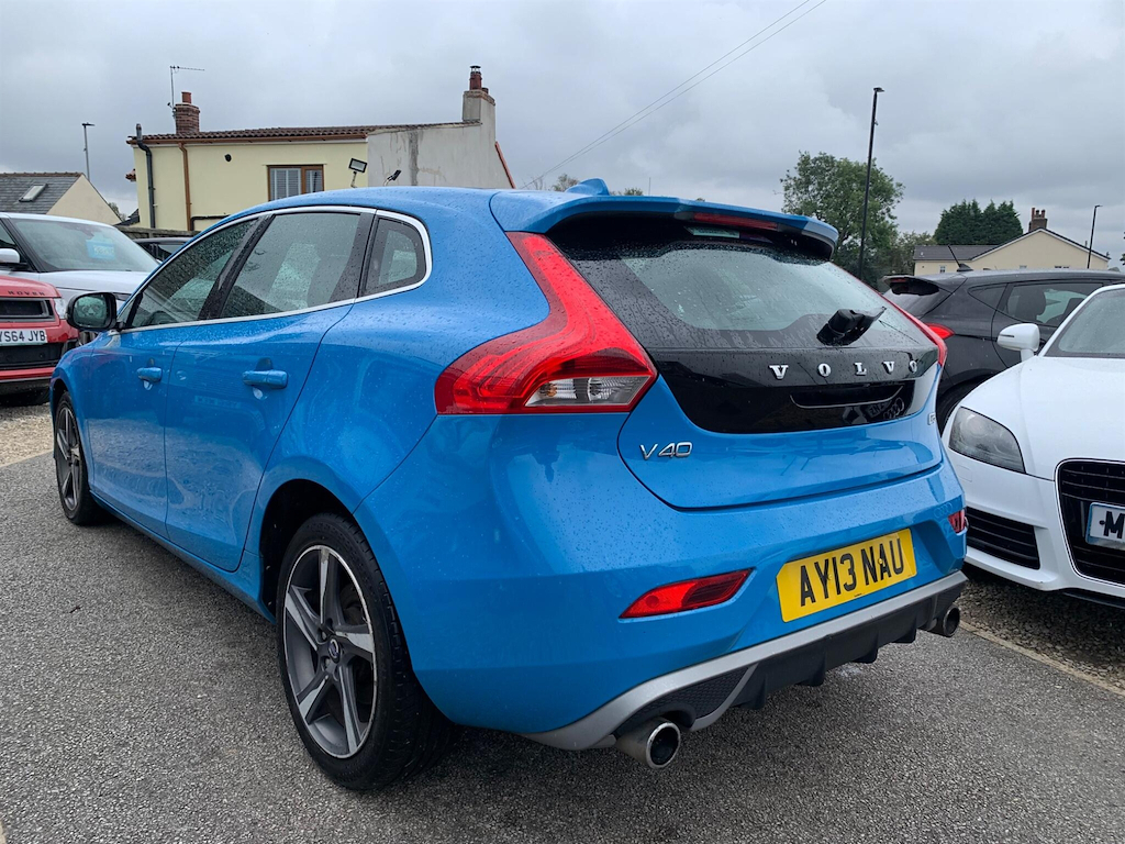 Volvo V40 2.0 D3 R-design Lux Nav Euro 5 Ss Blue #4