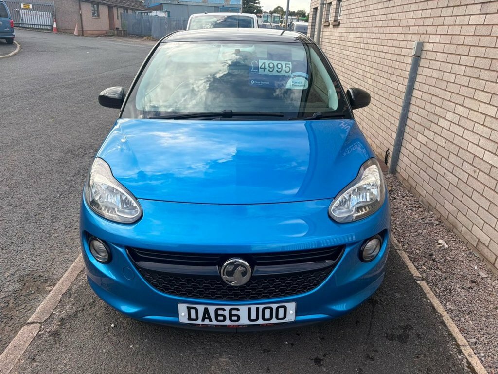 Vauxhall Adam 1.2L Energised DA66UOO Blue #3