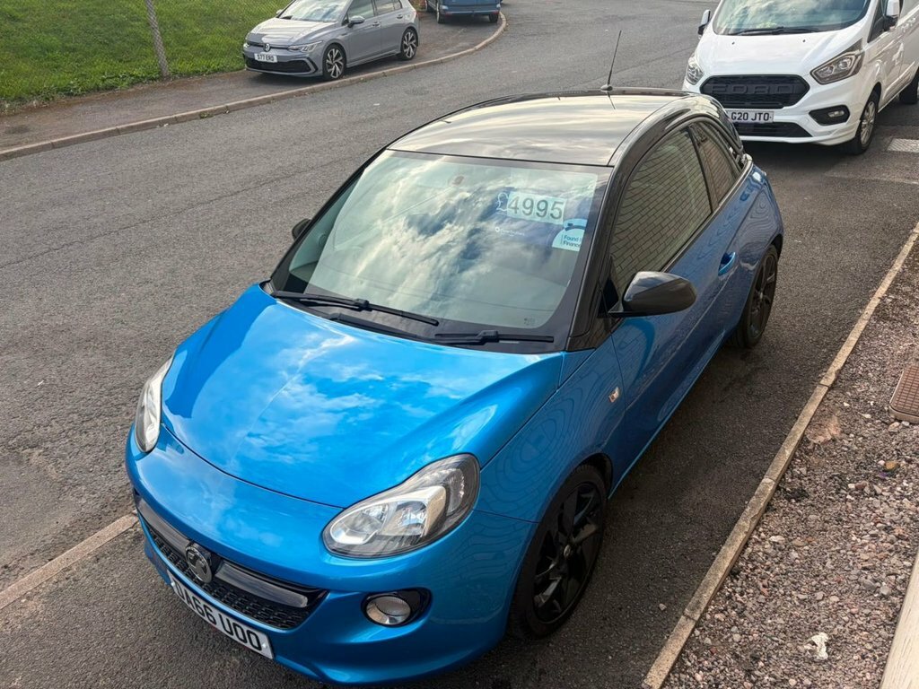 Vauxhall Adam 1.2L Energised DA66UOO Blue #4