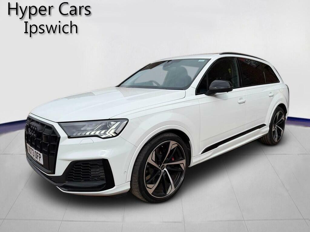 Audi SQ7 4.0 Tfsi V8 Black Edition Tiptronic Quattro Euro 6 WD73OFP White #3