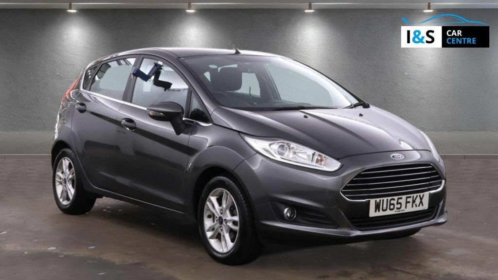 Ford Fiesta Ecoboost Zetec Hatchback WU65FKX Grey