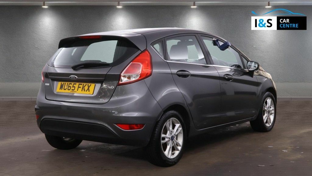 Ford Fiesta Ecoboost Zetec Hatchback WU65FKX Grey #4