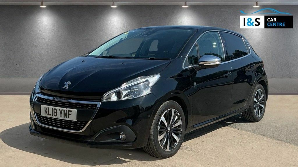 Peugeot 208 Bluehdi Tech Edition Hatchback KL18YMF Black #2