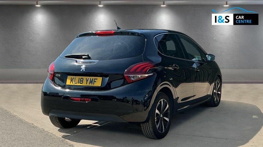Peugeot 208 Bluehdi Tech Edition Hatchback KL18YMF Black #3