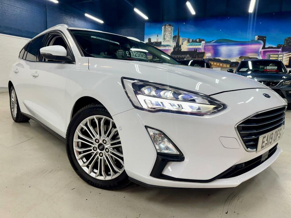 Ford Focus Estate 1.5T Ecoboost Titanium X Euro 6 Ss White