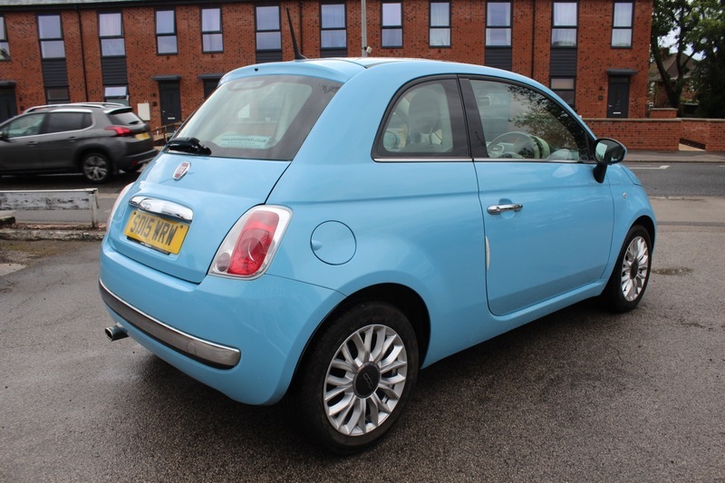 Fiat 500 Lounge SD15WRW Blue #5