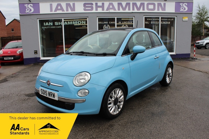 Fiat 500 Lounge Blue