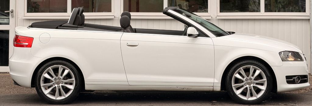 Audi Cabriolet 1.2 Tfsi Sport Convertible Euro White #4