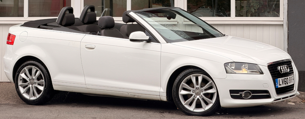 Audi Cabriolet 1.2 Tfsi Sport Convertible Euro White #2