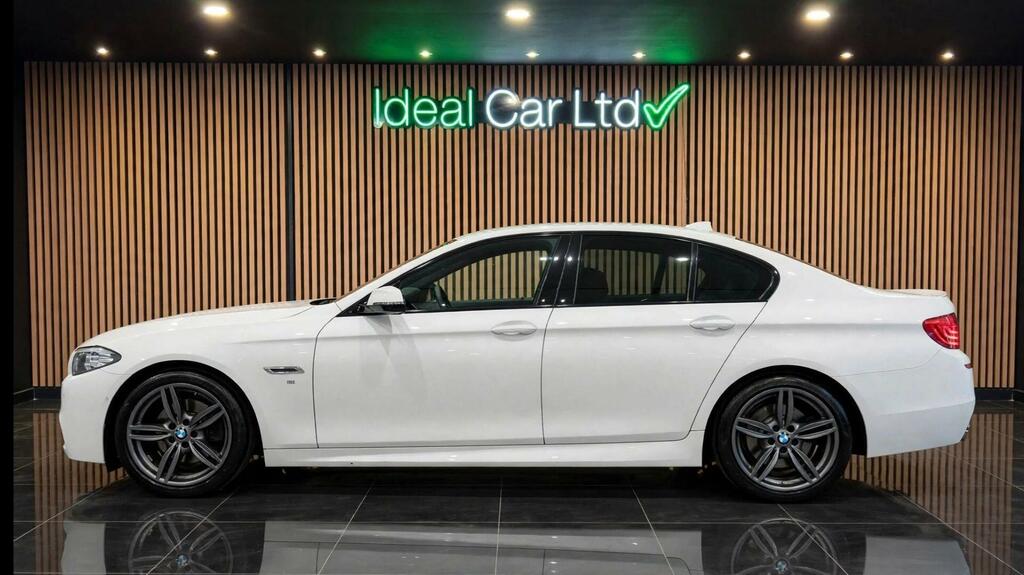 BMW 5 Series 2.0 520D M Sport Euro 6 Ss White #4