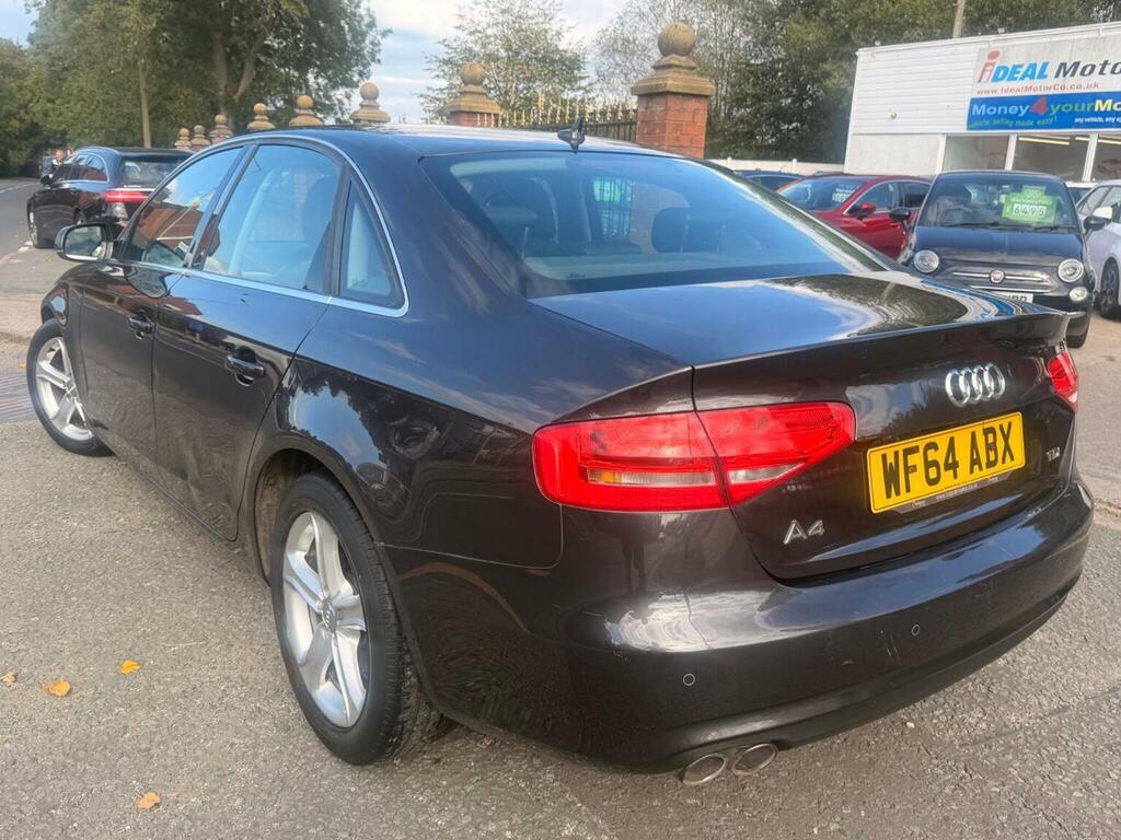 Audi A4 Saloon 2.0 Tdi Se Technik Euro 5 Ss 20146 WF64ABX Grey #4
