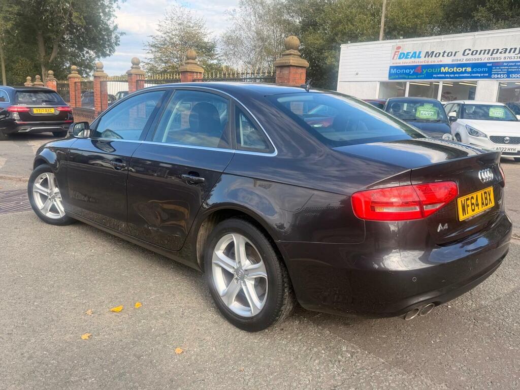 Audi A4 Saloon 2.0 Tdi Se Technik Euro 5 Ss 20146 WF64ABX Grey #3