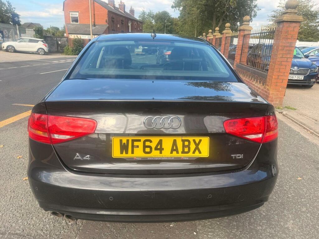 Audi A4 Saloon 2.0 Tdi Se Technik Euro 5 Ss 20146 WF64ABX Grey #5