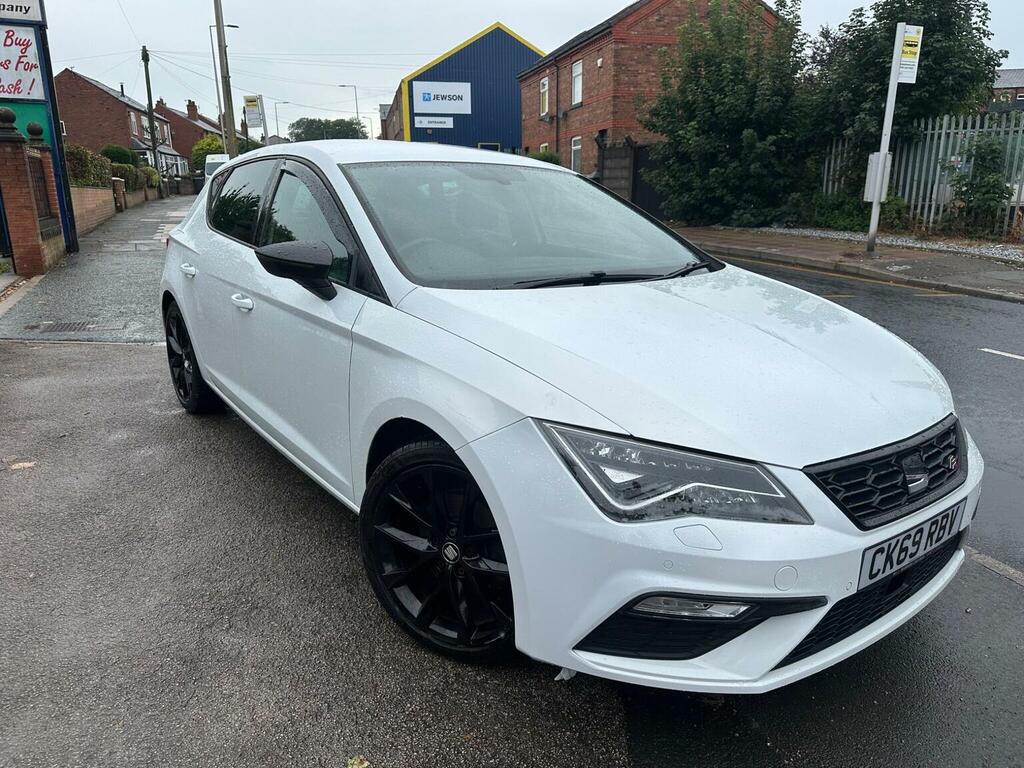Seat Leon Hatchback 1.5 Tsi Evo Fr Black Edition Euro 6 Ss White