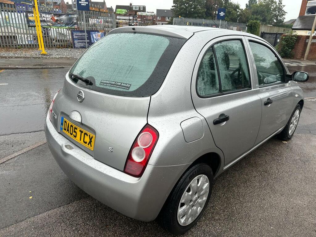 Nissan Micra Hatchback 1.2 16V S 200505 Silver #3