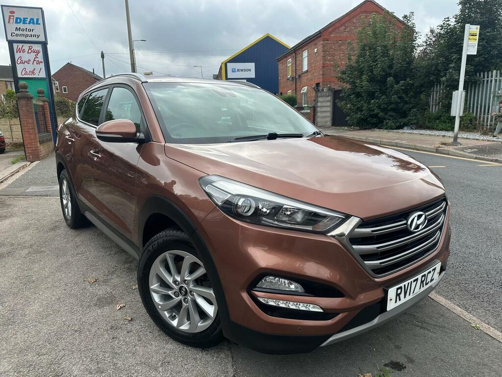 Hyundai Tucson Suv 1.7 Crdi Blue Drive Premium Euro 6 Ss Brown