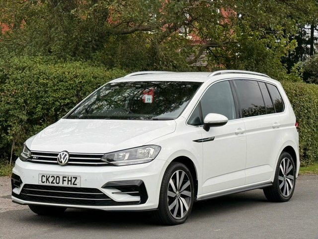 Volkswagen Touran 2020 1.5 Tsi Evo R-line Mpv Dsg Euro 6 White