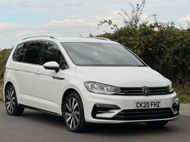 Volkswagen Touran 2020 1.5 Tsi Evo R-line Mpv Dsg Euro 6 White #3
