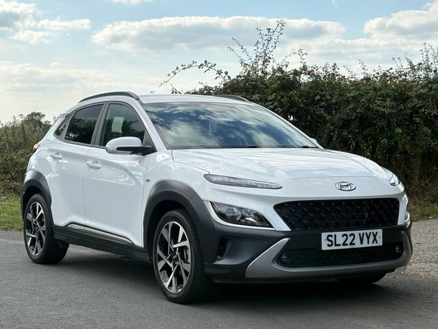 Hyundai Kona 2022 1.0 T-gdi Mhev Premium Suv Hybrid White