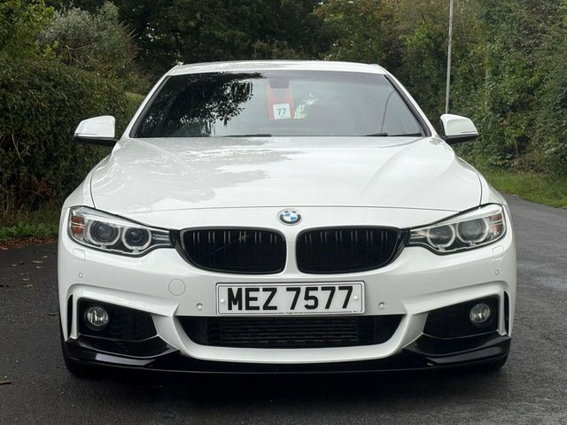 BMW 4 Series Gran Coupe 2015 2.0 420D M Sport Coupe Xdrive White #2