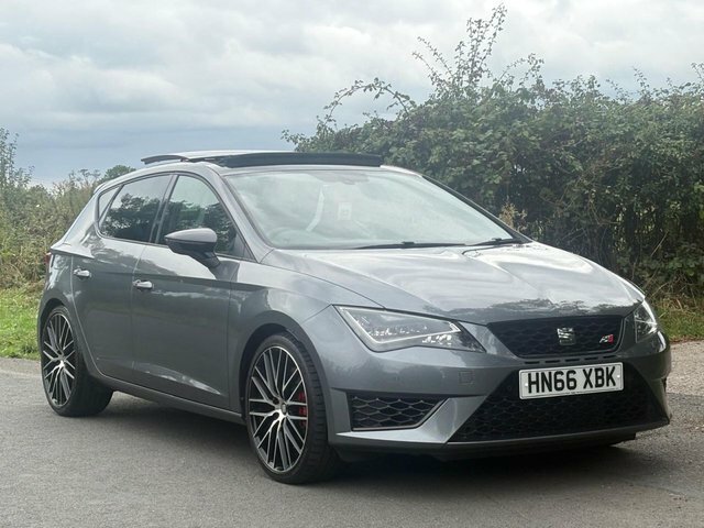 Seat Leon 2016 2.0 Tsi Cupra 290 Black Hatchback Black