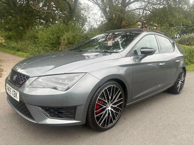 Seat Leon 2016 2.0 Tsi Cupra 290 Black Hatchback Black #6