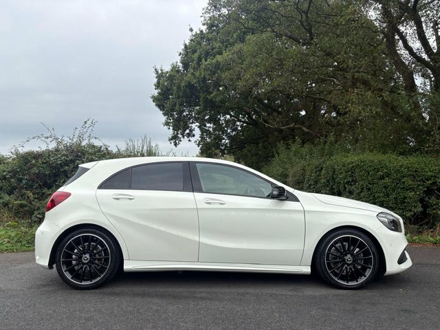 Mercedes-Benz A Class 2017 2.1 A200d Amg Line Premium Plus Hatchback 5 White #3