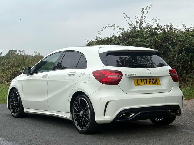 Mercedes-Benz A Class 2017 2.1 A200d Amg Line Premium Plus Hatchback 5 White #4